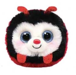 PELUCHE TY BEANIE BALLS - IZZY LA COCCINELLE PUFFIES 4